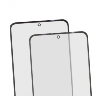 Скло фронтальне c OCA-пленкой Xiaomi Poco F3 / Poco F4 / Mi11i / Redmi K40, чорне з олефобним покриттям, оригінал