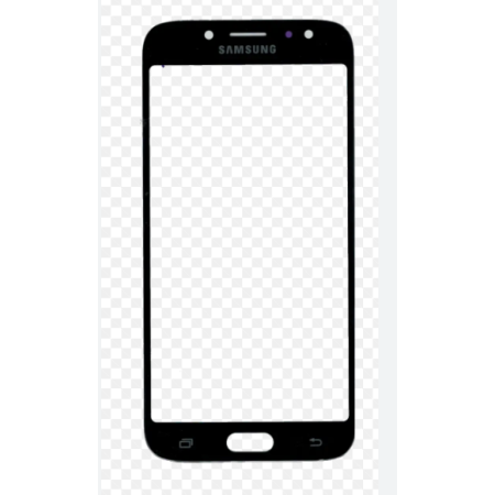 Стекло фронтальное с OCA пленкой Samsung J730 Galaxy J7 2017, черное