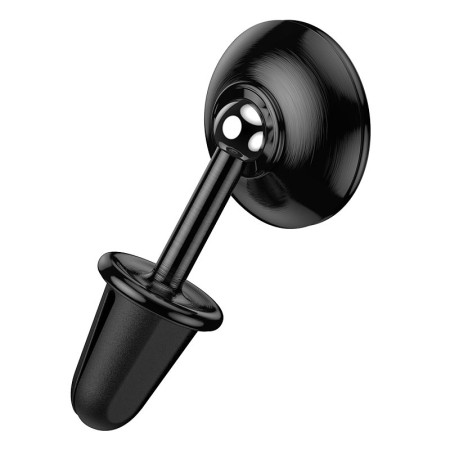Автодержатель магнитный в дефлектор Hoco CA69 Sagesse Alum-Alloy Long-Ver Air-Outlet Magnetic Black