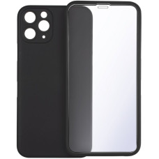 Чохол-силікон Gelius Slim Full Cover Case + Glass for iPhone 11 Pro Max Black