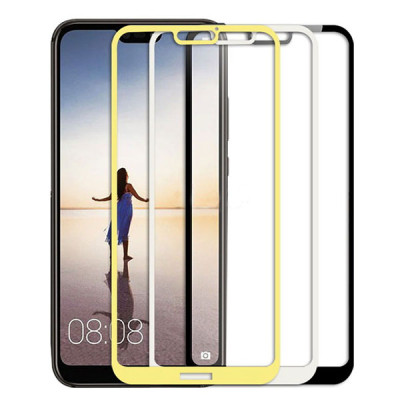 Захисне cтекло Huawei P Smart 2019 / Honor 10 Lite 5D Black