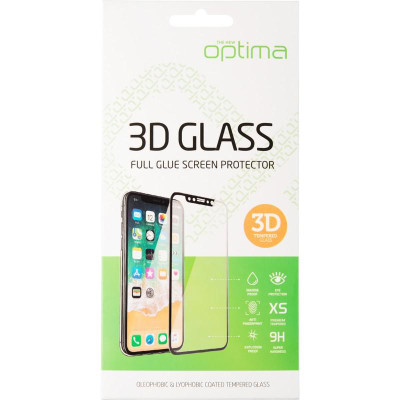 Защитное стекло Optima iPhone XS Max 3D Black