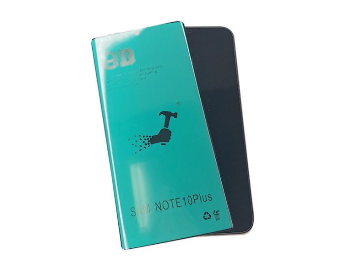 Захисне Скло 9D (Гнучка Кераміка) Samsung Note 10, Black