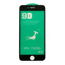 Защитное стекло (Гибкая Керамика) iPhone 7 / 8 Black (Класс B)