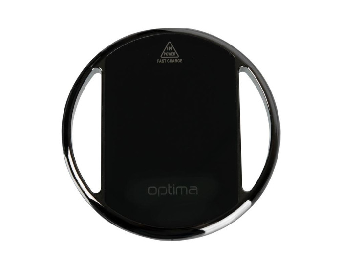 Беспроводная зарядка Optima Energy Space Fast Charger (5-12V) (Черный  Black)