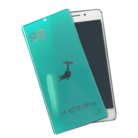 Защитное стекло 9D (Гибкая Керамика) Samsung Note 9 / Samaung A325 A32 Black (Класс B)