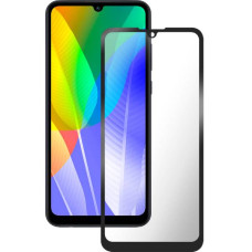 Защитное стекло (Гибкая Керамика) Huawei Y6P Black