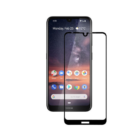 Защитное стекло (Гибкая Керамика) Nokia 3.2 Black