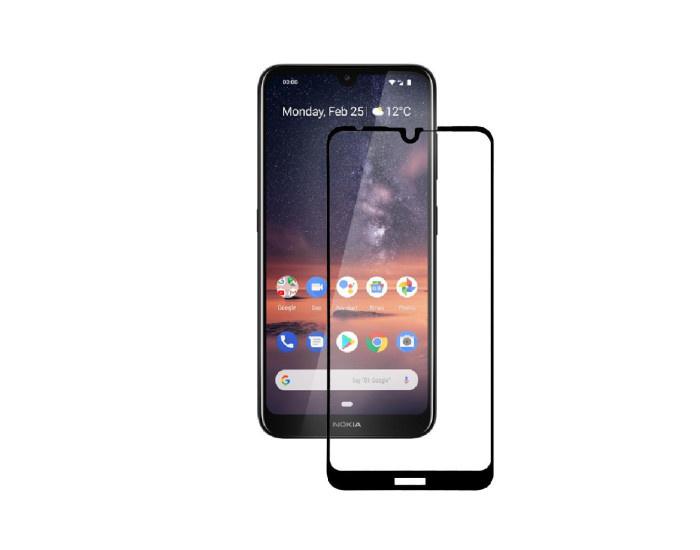 Захисне Скло (Гнучка Кераміка) Nokia 3.2, Black