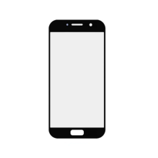 Стекло фронтальное с OCA-пленкой для Samsung A520F Galaxy A5 - 2017, черное