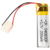 Аккумулятор универсальный внутренний, 08*30*3 (200mAh)