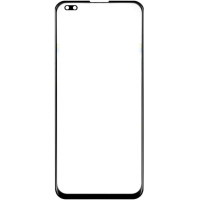 Скло фронтальне Oppo A92S / Realme 6 Pro, чорне