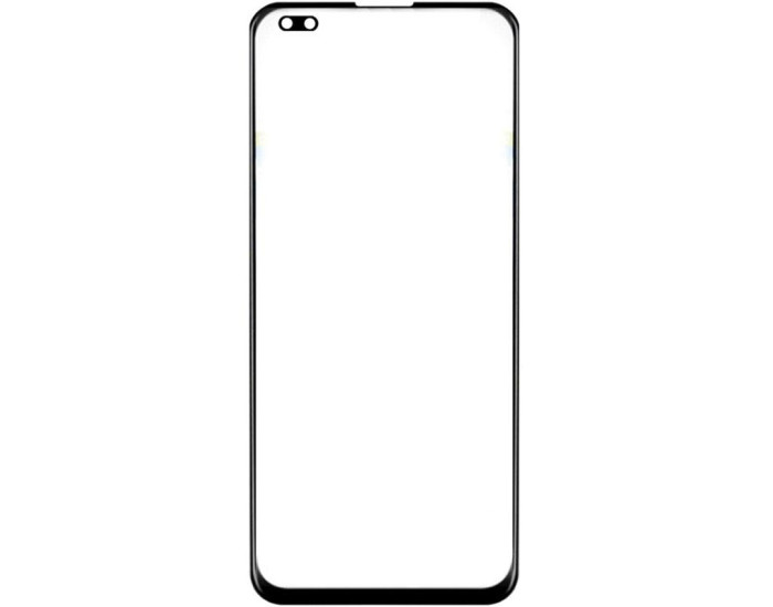 Скло фронтальне Oppo A92S /Realme 6 Pro, чорне