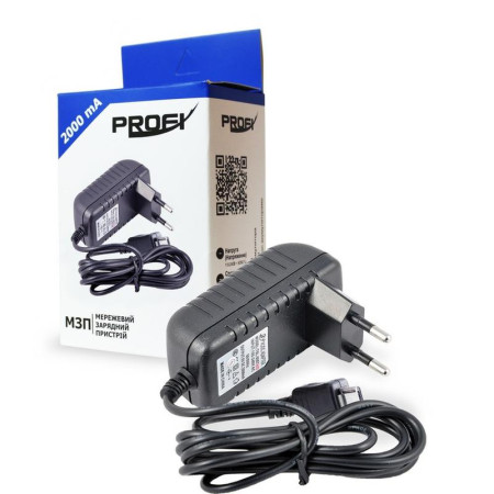 Сетевое зарядное устройство ProfiAKS Micro, (5V, 2A)