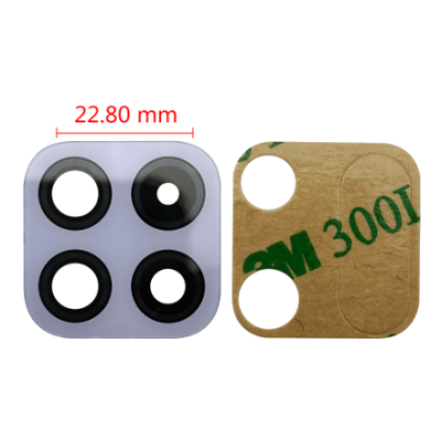 Скло камери для Samsung A225 A22 4G, без рамки, фіолетовий