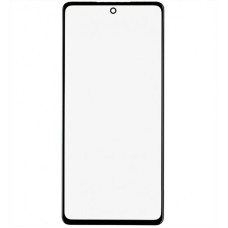 Стекло фронтальное с OCA пленкой Samsung A525 A52 4G, черное (Класс B)