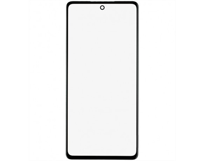 Стекло фронтальное с OCA пленкой Samsung A525 A52 4G, черное