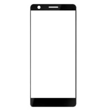Стекло фронтальное Nokia 3.1 черное