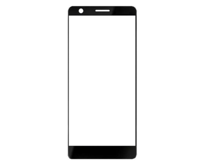 Стекло фронтальное Nokia 3.1, черное