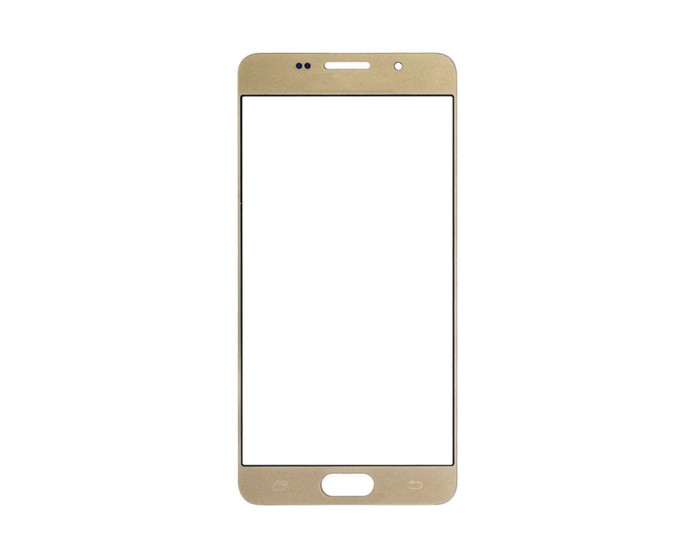 Стекло фронтальное Samsung A310F A3 2016, золотое