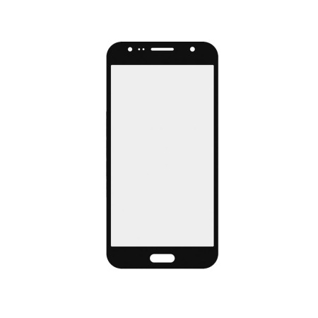 Стекло фронтальное Samsung J500F J5, черное
