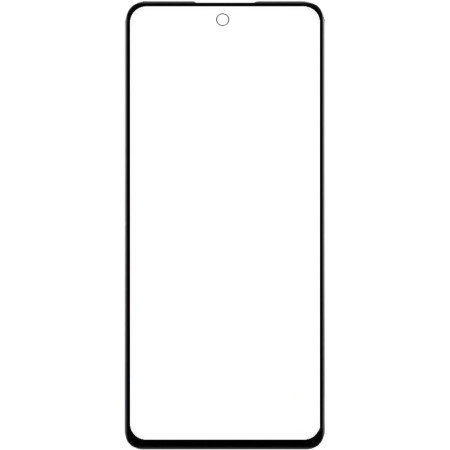 Скло фронтальне з OCA плівкою Xiaomi Redmi Note 10 Pro 4G, Poco X4 Pro, Note 12 Pro 4G, Note 11 Pro, Note 11 Pro Plus 5G, чорне