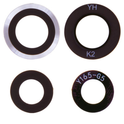 Скло камери для Xiaomi Mi 11, M2011K2C, M2011K2G, чорне