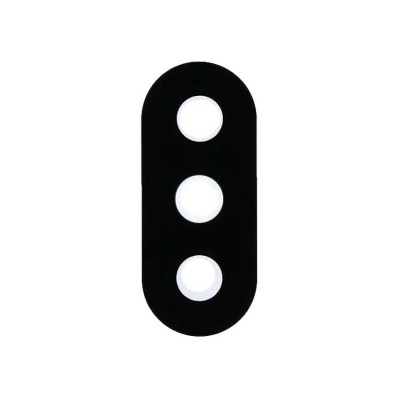 Скло камери для Xiaomi Redmi Note 6 Pro, чорне