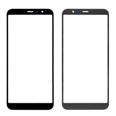 Стекло фронтальное Meizu M6t, черное