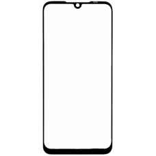 Стекло фронтальное с OCA пленкой Xiaomi Redmi Note 7, черное  (Класс B)