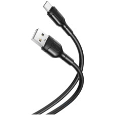 Кабель USB XO NB212 Type-C 2.1A (1m) (Черный/Black)