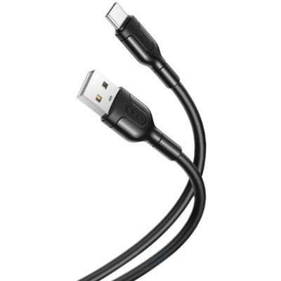 Кабель USB XO NB212 Type-C 2.1A (1m) (Черный/Black)