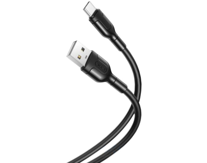 Кабель USB XO NB212 USB to Type-C (2.1A/1m) Black