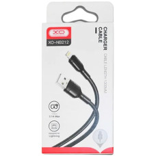Кабель USB XO NB212 USB to Lightning (2.1A/1m) Black