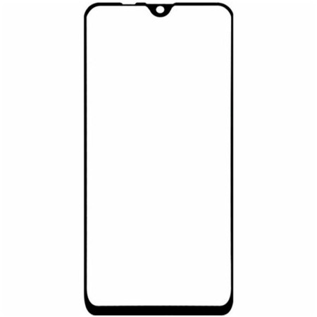 Стекло фронтальное Samsung M205F M20, черное
