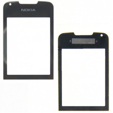 Стекло фронтальное Nokia 8800 Art, черное