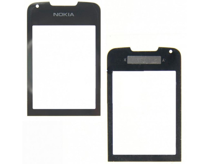 Стекло фронтальное Nokia 8800 Art, черное