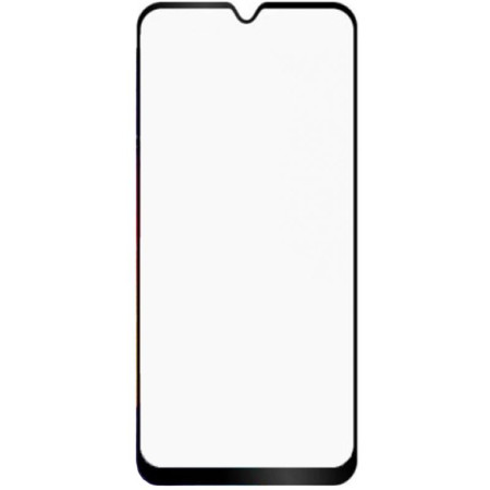 Стекло фронтальное Samsung A207 A20s, черное