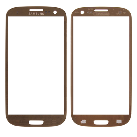 Стекло фронтальное Samsung I9300 S3, бронзовый