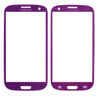 Скло фронтальне Samsung I9300 S3, фіолетове