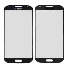 Стекло фронтальное Samsung I9500 S4, черное