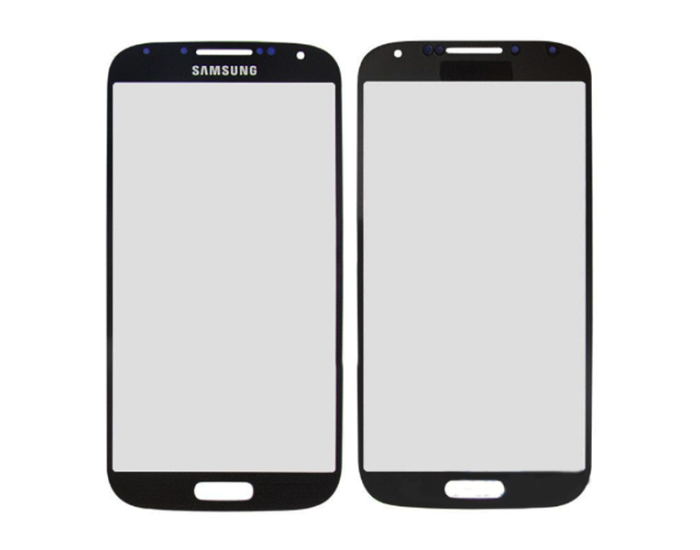 Стекло фронтальное Samsung I9500 S4, черное