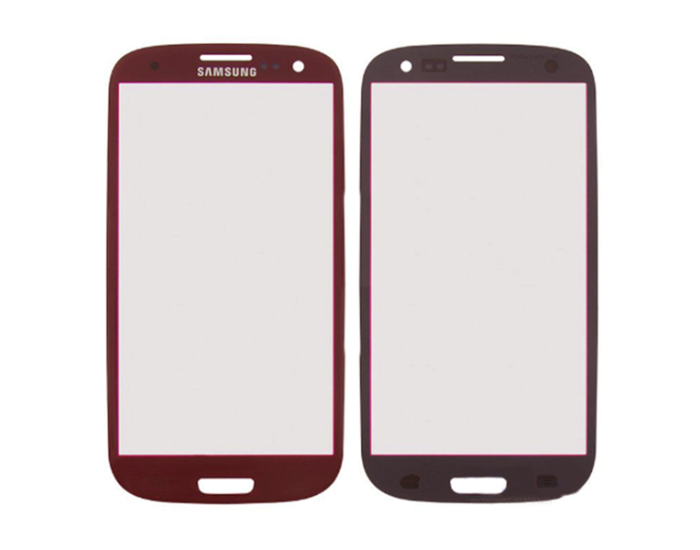 Стекло фронтальное Samsung I9300 S3, бордо