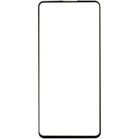 Стекло фронтальное Samsung A725 A72 / A726, черное (Класс B)