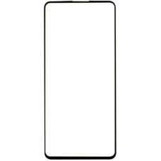 Стекло фронтальное Samsung A725 A72 / A726, черное (Класс B)