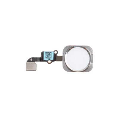 Шлейф для iPhone 6, iPhone 6 Plus, кнопки меню, Білий