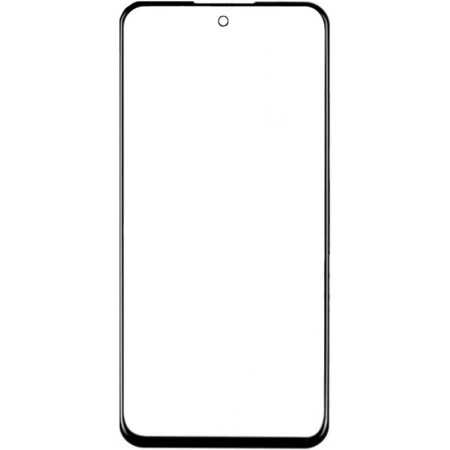 Стекло фронтальное с OCA пленкой Xiaomi Redmi Note 9 Pro / Note 9s, черное (Класс А)