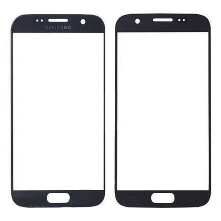 Стекло фронтальное Samsung G930 S7, синее