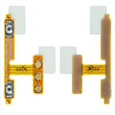 Шлейф для Samsung A12 / A125 / A04s / A047 / A12s / A127 / A13 / A135 / A136 / A32 5G/ A326 / M12 / M127 / M125 / / M135 / M136/ M22 / M225 / / M23 5G / M236 / M31s / M317 / M32 / M325 / M326 / M33 5G / M336 / M51 / M515, кнопки звука, оригинал, снять с телефона