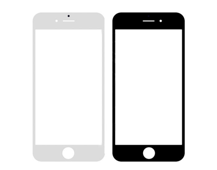 Стекло фронтальное iPhone 6, 6S, белое
